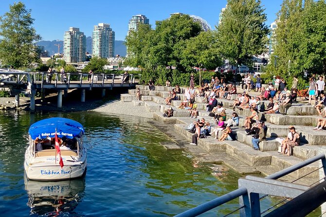 Vancouver False Creek Ferry Tour - West toward English Bay