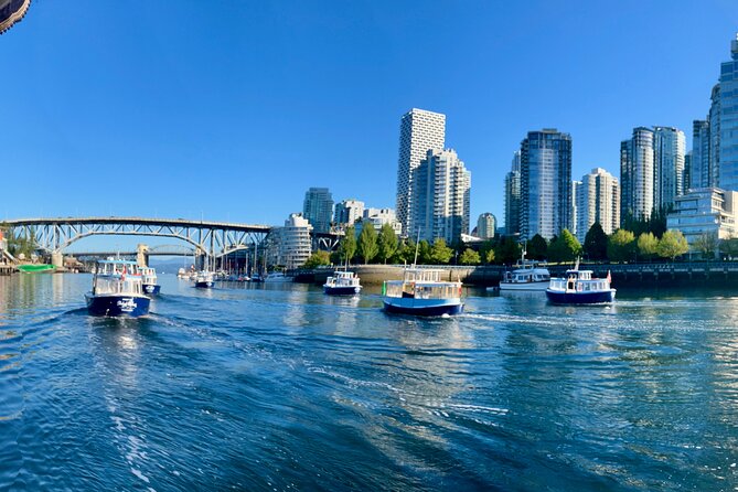 Vancouver False Creek Ferry Tour - Leaving the island on a quiet electric boat