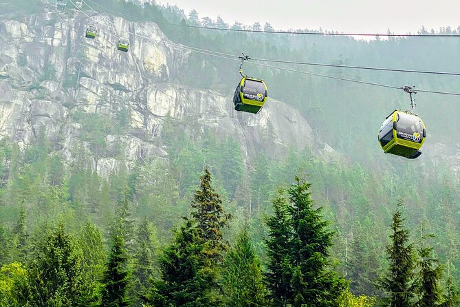 Vancouver family tour Squamish with Porteau Cove and Britannia Mine Private - The Sea to Sky Gondola supplies the big view