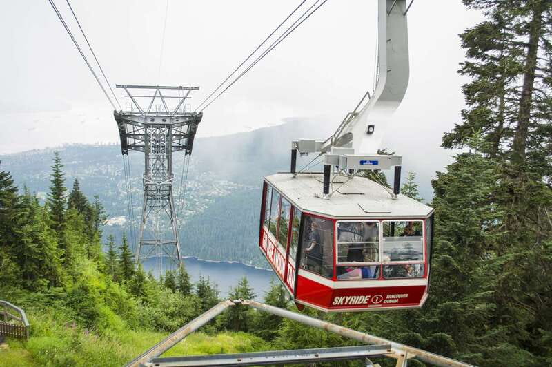 Vancouver Grouse Mountain Express With Gondola Ride - From downtown Vancouver to the Blue Gondola