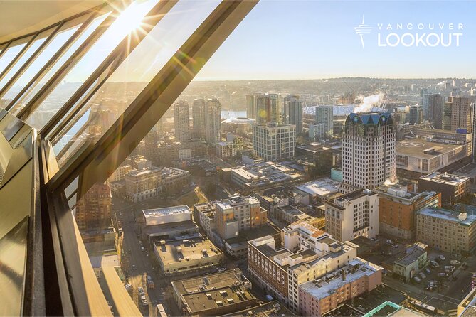 Vancouver Lookout Admission Ticket - Information panels that help you get oriented