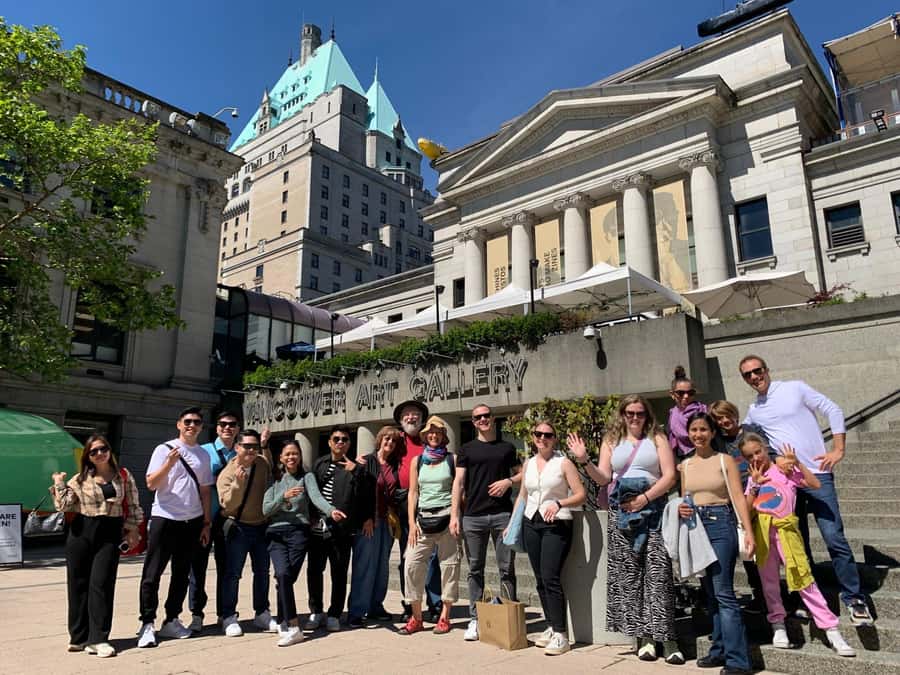 Vancouver: Private Walking Tour of City Highlights | 3-Hour - A practical break at the Vancouver Public Library
