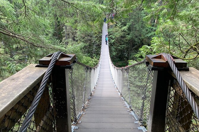 Vancouver Rainforest Hike with Waterfalls, Suspension Bridge, Old Growth Forest - From Burrard Street to North Vancouver