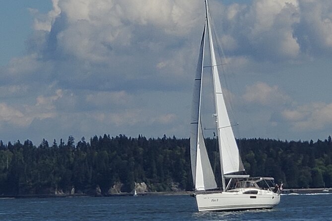 Vancouver Sailing Experience on a 50 foot Sailboat - From Mosquito Creek to the Lions Gate Bridge
