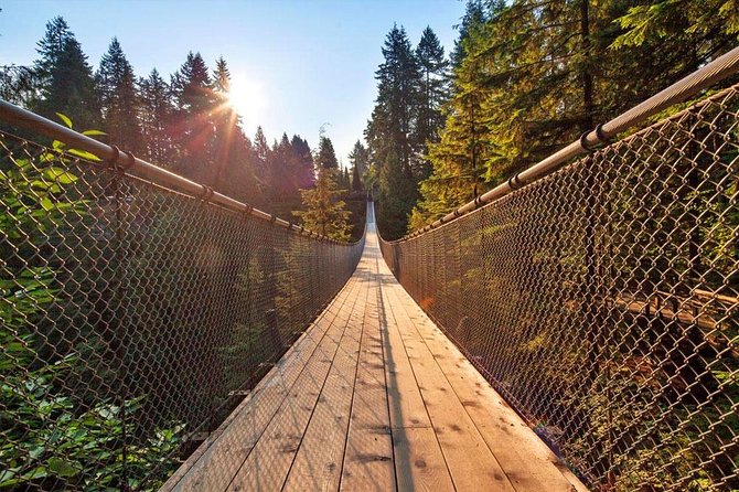 Vancouver Sightseeing and Suspension Bridge Small Group Tour - Timing, pickup, and cruise-day planning