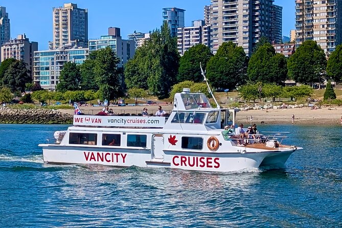 Vancouver Sightseeing Boat Cruise with Live Tour Guide - Starting at X Port Marina and entering False Creek