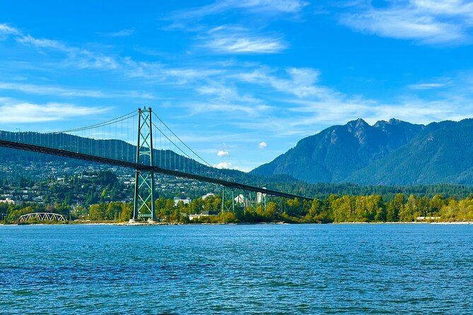 Vancouver Sightseeing Boat Cruise with Live Tour Guide - Reaching Lions Gate Bridge