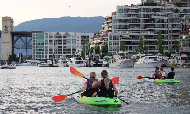 Vancouver: Smooth Classic Kayak Tour - Getting comfortable in a single or double kayak