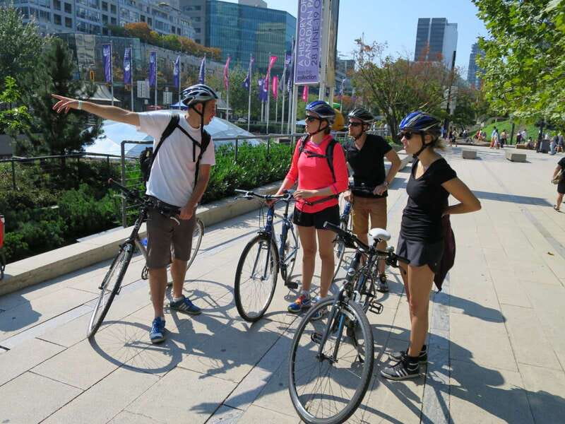 Vancouver: Stanley Park & Downtown Bike Tour - Robson Square and the heart of downtown