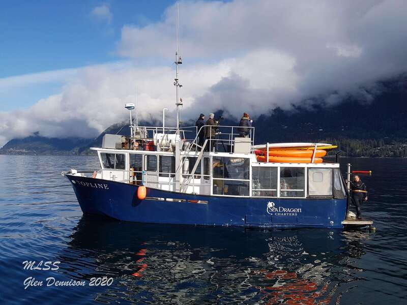 Vancouver: Sunset Boat Cruise with Complementary Bubbly - The sunset over the Salish Sea
