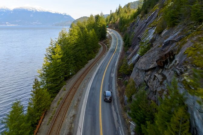 Vancouver to Whistler Private Self Guided Audio Tour - Brandywine Falls and the road toward Whistler