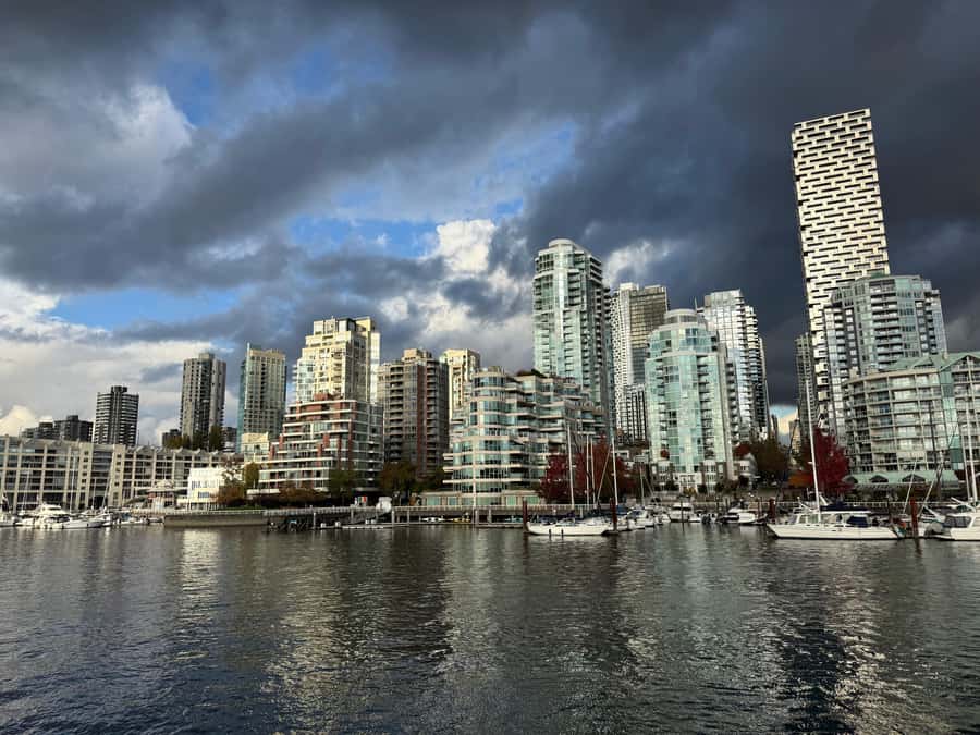 Vancouver Tour/Car/Grandville Island/Queen Elizabeth/China T - Kitsilano Beach and False Creek by car