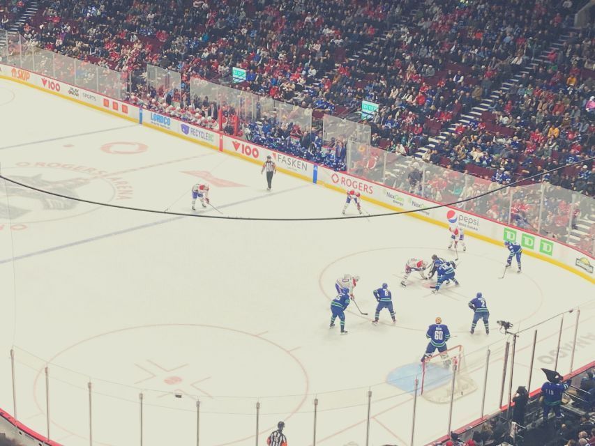 Vancouver: Vancouver Canucks Ice Hockey Game Ticket - The three-hour rhythm of an NHL night