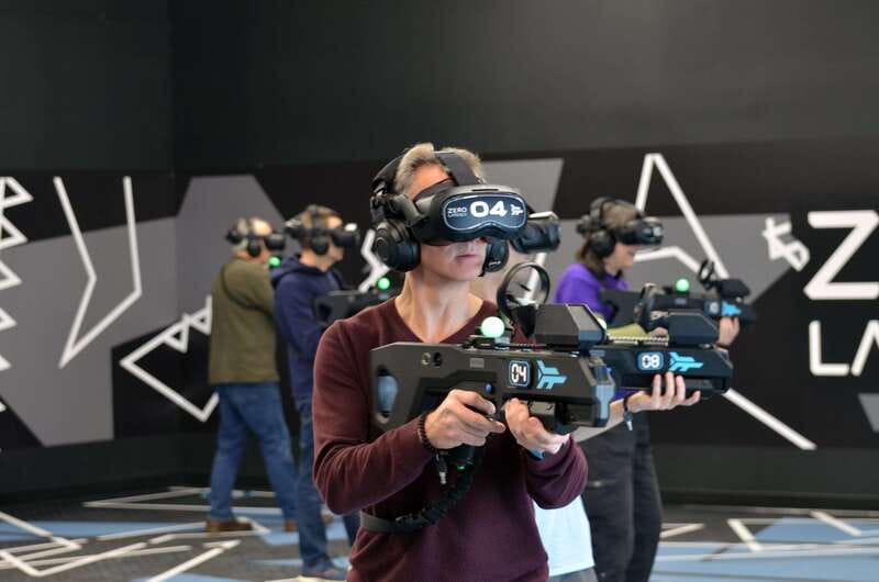 Vancouver: Virtual Reality by Zero Latency - Outbreak - A warehouse turns into your game world