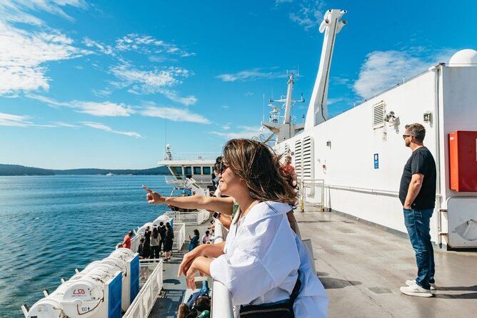 Victoria & Butchart Gardens Tour with Gulf Islands Cruise Ferry - The Gulf Islands ferry crossing