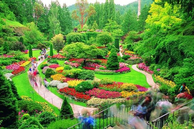 Victoria: Butchart, Mile 0, Harbor 1-Day Tour from Vancouver - The Gulf Islands crossing gives the day its breathing room