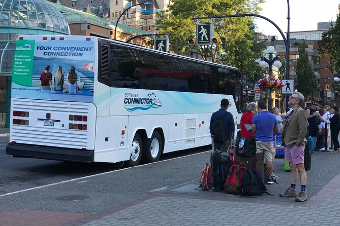 Victoria to Vancouver - Coach Bus Transfer - The coach ride to Swartz Bay