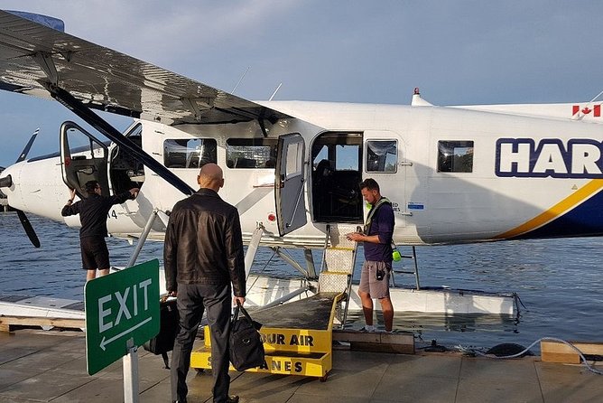Victoria to Vancouver Scenic Seaplane Transfer: One Way - Vancouver arrives through Burrard Inlet