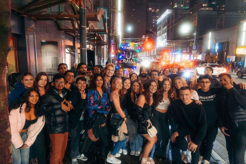 West Coast Party Crawl - Route A - Why this crawl works on Granville Street