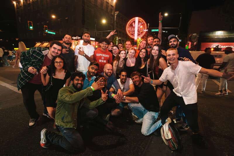 West Coast Party Crawl - Route B - A cheap way to meet Vancouver after dark
